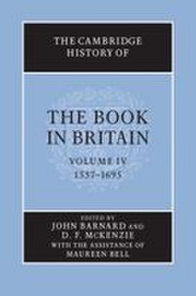 The Cambridge History of the Book in Britain