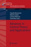 Advances in Control Theory and Applications