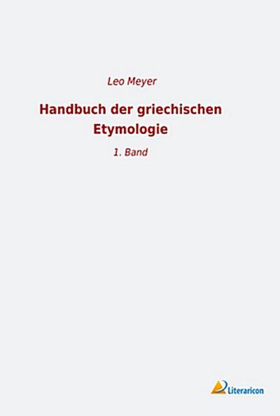 Handbuch der griechischen Etymologie