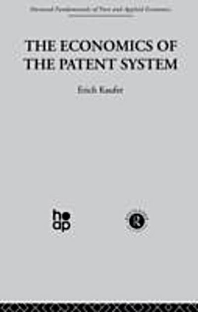 The Economics of the Patent System