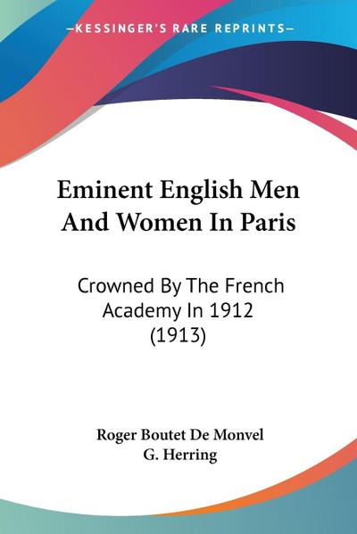 Eminent English Men And Women In Paris