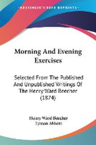 Morning And Evening Exercises