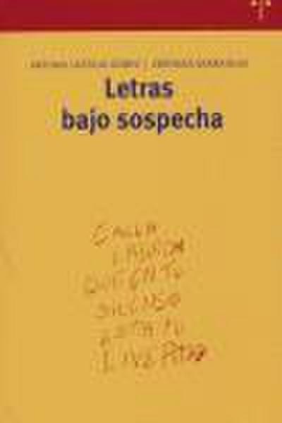 Letras bajo sospecha