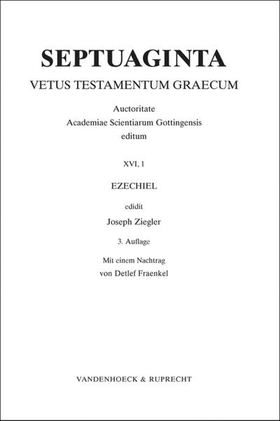 Septuaginta. Band 16,1
