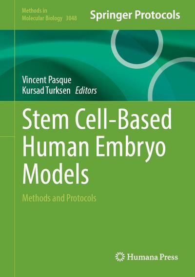 Stem Cell-Based Human Embryo Models