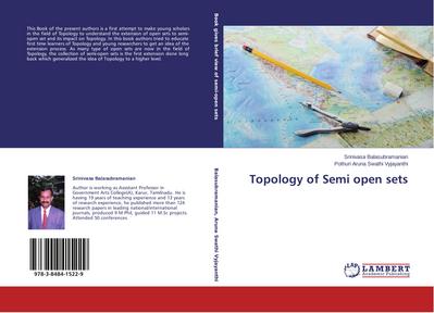 Topology of Semi open sets