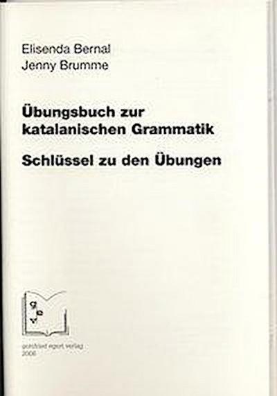 Übungsbuch zur katalanischen Grammatik