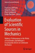 Evaluation of Scientific Sources in Mechanics