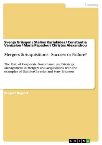 Mergers & Acquisitions - Success or Failure?