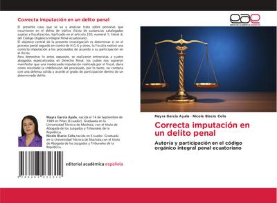 Correcta imputación en un delito penal