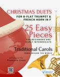 Christmas Duets for B-flat Trumpet and French Horn in F | 25 Easy Pieces for Beginners and Early Intermediate