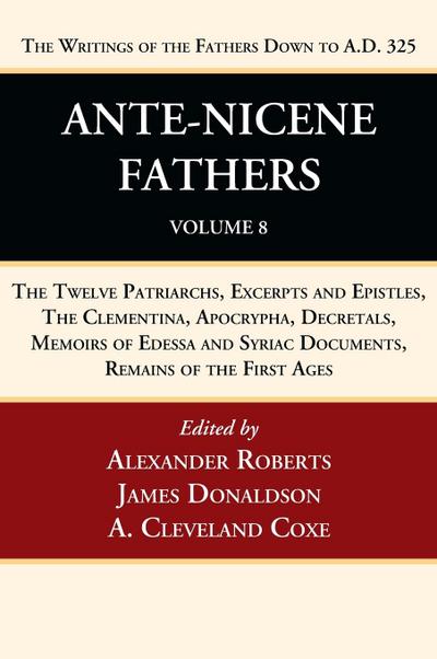 Ante-Nicene Fathers