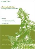 Zeitschrift für Indologie und Südasienstudien