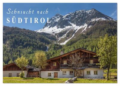 Sehnsucht nach Südtirol (Tischkalender 2026 DIN A5 quer), CALVENDO Monatskalender