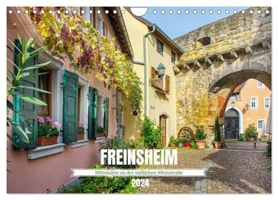 Freinsheim - Mittelalter an der südlichen Weinstraße (Wandkalender 2024 DIN A4 quer), CALVENDO Monatskalender