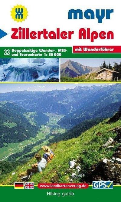 Mayr Karte Zillertaler Alpen