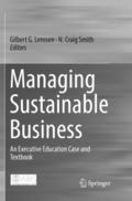 Managing Sustainable Business
