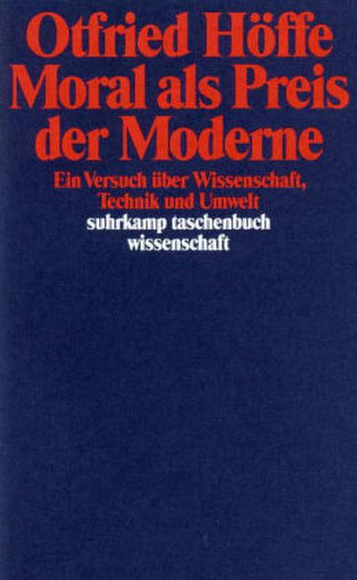 Moral als Preis der Moderne