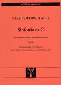 Sinfonia ex C - Stimmensatz