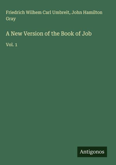 A New Version of the Book of Job