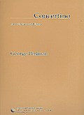 Concertinofor violin and piano