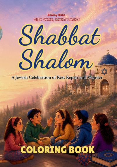 Shabbat Shalom Coloring Book
