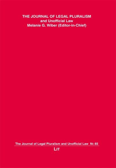 The Journal of Legal Pluralism and Unofficial Law 65/2012