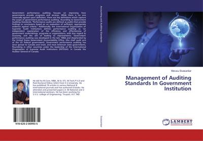 Management of Auditing Standards In Government Institution