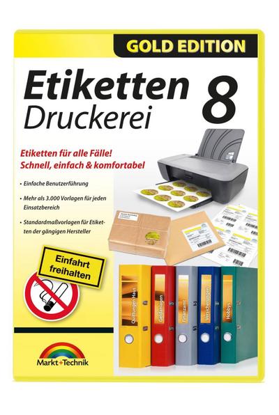 Etiketten-Druckerei 8, CD-ROM