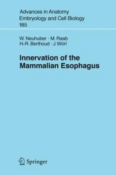 Innervation of the Mammalian Esophagus