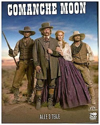 Larry McMurtry’s Comanche Moon - Alle 3 Teile, 2 DVD