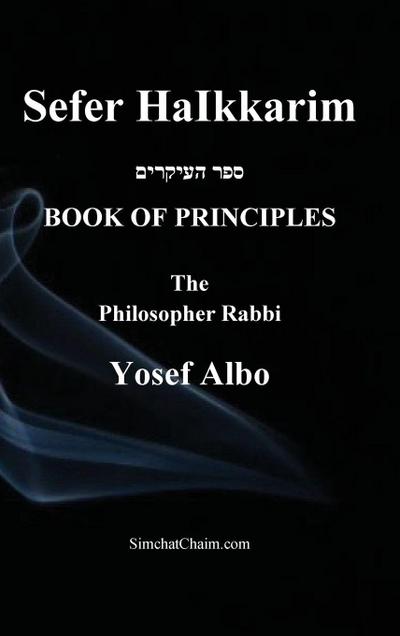 Sefer HaIkkarim - BOOK OF PRINCIPLES