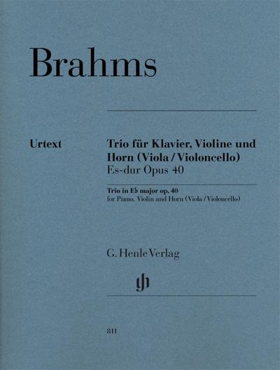 Trio für Klavier, Violine und Horn (Viola / Violoncello) Es-dur Opus 40