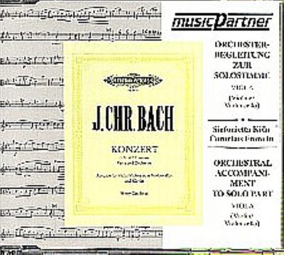 Violakonzert c-MollCD mit der Orchesterbegleitung zur Solostimme