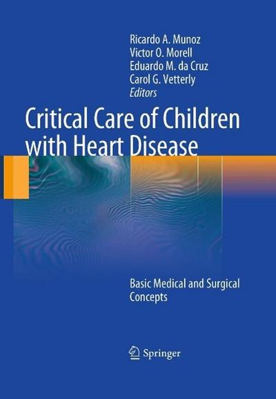 Critical Care of Children with Heart Disease