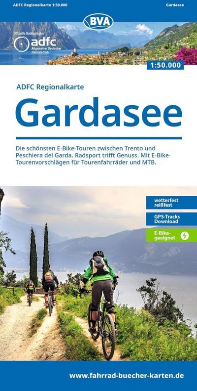 BVA ADFC Regionalkarte Gardasee 1:50.000 
