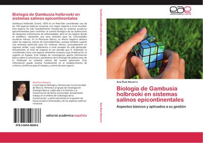 Biología de Gambusia holbrooki en sistemas salinos epicontinentales