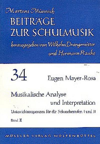 Musikalische Analyse und Interpretation