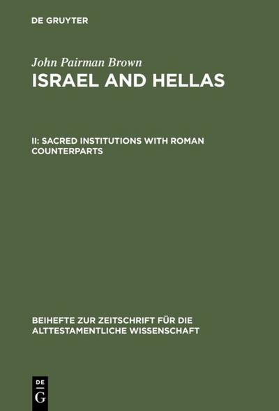 Sacred Institutions with Roman Counterparts