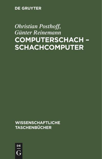 Computerschach - Schachcomputer