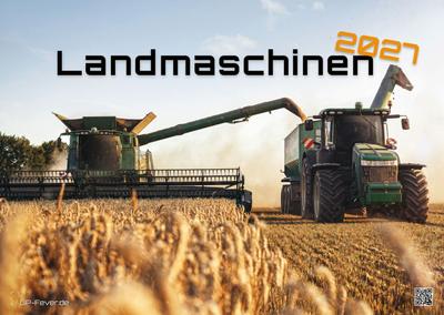 Landmaschinen - Traktor - 2027 - Kalender DIN A2