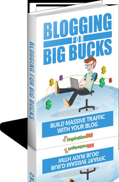 Blogging for Big Bucks BOOK WHITE