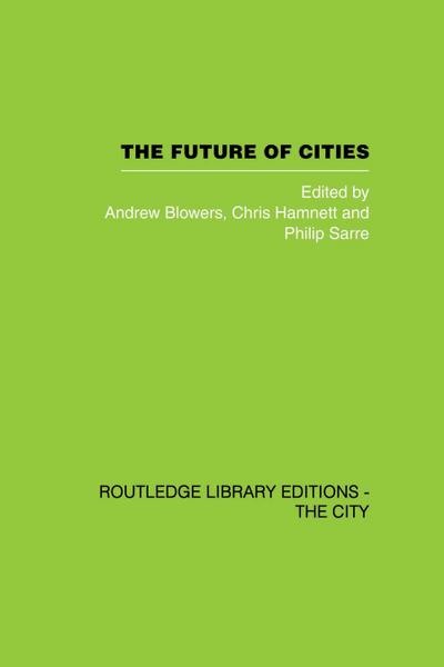 The Future of Cities