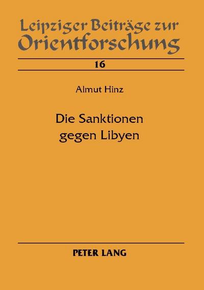 Die Sanktionen gegen Libyen