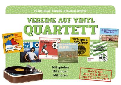 Vereine auf Vinyl Quartett, m. 1 Beilage, m. 1 Beilage, 64 Teile