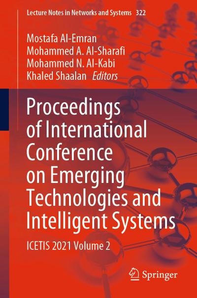 Proceedings of International Conference on Emerging Technologies and Intelligent Systems