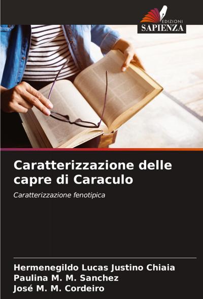 Caratterizzazione delle capre di Caraculo