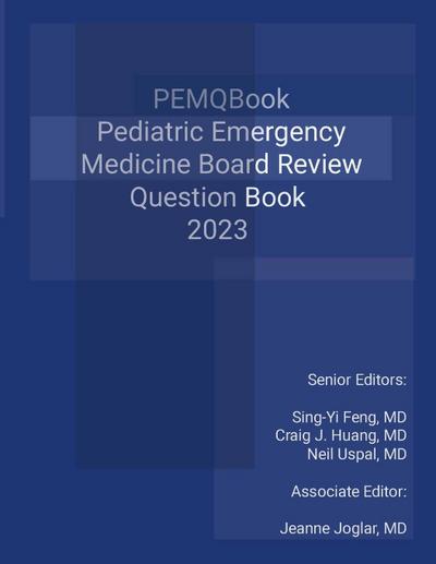 Pediatric Emergency Medicine Question Review Book 2023