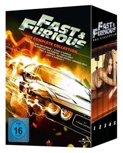 Fast & Furious - The Complete Collection [5 DVDs]