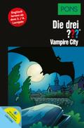 PONS Die drei ??? - Vampire City: Englisch lernen mit Justus, Peter und Bob. Mit MP3-Hörbuch.